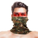 Pañuelo de cuello para hombre con estampado de camuflaje 24