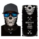 Pañuelo estampado para hombre - negro 3