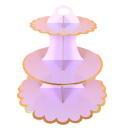 Pap dessertstativ 6