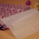 Papel de embrulho alimentar encerado com padrão para lanches e doces Base para pratos fritos Dimensões 21,5 x 25 cm Embalagem 50 unid 3