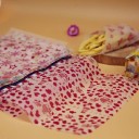 Papel de embrulho alimentar encerado com padrão para lanches e doces Base para pratos fritos Dimensões 21,5 x 25 cm Embalagem 50 unid 15