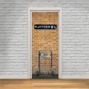 Papel de parede autocolante para portas C579 2