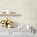 Papel de parede decorativo 3D efeito 30 x 30 cm PVC autocolante revestimento de parede imitação de azulejos cozinha casa de banho 2