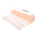 Papel decorativo 4 m x 28 cm Malla ondulada para decoración Envoltura de flores Creación creativa con borde perlado 5