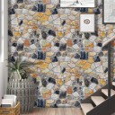 Papel pintado autoadhesivo para paredes 45 cm x 6 m G2377 2