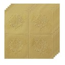 Papel pintado autoadhesivo para paredes 70 cm x 70 cm 5 uds 32