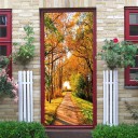 Papel pintado autoadhesivo para puertas C500 12