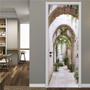 Papel pintado autoadhesivo para puertas C507 9