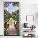 Papel pintado autoadhesivo para puertas C507 22