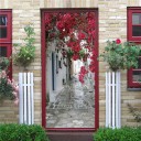 Papel pintado autoadhesivo para puertas C507 8