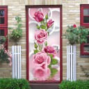 Papel pintado autoadhesivo para puertas C550 14