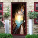 Papel pintado autoadhesivo para puertas C550 4