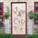 Papel pintado autoadhesivo para puertas C550 5