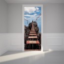 Papel pintado autoadhesivo para puertas C569 18