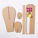 Paper Folding Cactus to Colour 3