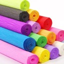 Papier crépon coloré 250 × 50 cm crépon décoratif pour la création d'emballages cadeaux et l'arrangement de fleurs 3