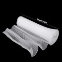 Papier décoratif 4 m x 28 cm Réseau ondulé pour décoration Emballage de fleurs Création créative Décoration pour mariages et anniversaires 2