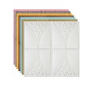 Papier peint adhésif pour mur 70 cm x 70 cm 5 pièces 1