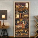Papier peint autocollant pour porte C500 30