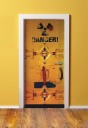 Papier peint autocollant pour porte C505 9