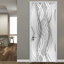 Papier peint autocollant pour portes 1