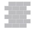 Papier peint vinyle en briques effet 3D 30,5x30,5 cm imperméable en matériau PET avec colle PU pour décoration murale, 10 pièces pour intérieurs 5