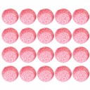 Papieren muffins bakjes 100 stuks Anti-aanbakpapier laat geen vet door Hoogte 3,2 cm Diameter bodem 5 cm en bovenrand 6,8 cm 3