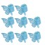 Papierový krúžok na obrúsky s motýľom 50 ks 3