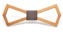 Papillon di legno forma geometrica J638 5