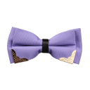 Papillon doppio da uomo con bordo metallico 11