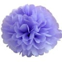 Papirlanterne blomst hængende dekoration 40 cm af silkepapir pom pom kugler til fødselsdage bryllupper og festdekoration til indendørs 8