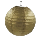 Papírový kulatý lampion závěsná dekorace 25 cm z papíru s drátěnou konstrukcí na oslavy narozeniny svatby a party výzdoba do interiéru 3