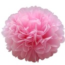 Papírový lampion květina závěsná dekorace 25 cm z hedvábného papíru pom pom koule na oslavy narozeniny svatby a party výzdoba do interiéru 14