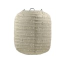 Papírový závěsný lampion 15 cm dekorativní lucerna s vyřezávanými květinami pro svatby narozeniny oslavy a interiérovou výzdobu 10