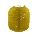 Papírový závěsný lampion 15 cm dekorativní lucerna s vyřezávanými květinami pro svatby narozeniny oslavy a interiérovou výzdobu 7