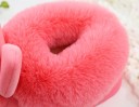 Papuças de casa femininas com orelhas de coelho 4