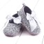 Papuci argintii de fată 4