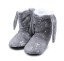 Papuci de Crăciun pentru femei cu fulgi de zăpadă 3