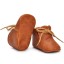 Papuci din piele pentru copii A488 1