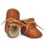 Papuci din piele pentru copii A488 3