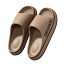 Papuci pentru bărbați cu design modern și talpă ridicată Material moale și ușor Papuci de casă confortabili Formă ergonomică Pantofi de baie eleganti 3