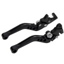 Pâr de păci CNC din aluminiu pentru frână și ambreiaj pentru motocicletă cu ghidon de 22 mm Varianta universală de culoare Păci din aluminiu rezistente pentru modificări 2
