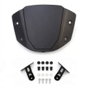 Parabrezza per moto Honda CB650R 2019–2022 e CB1000R 2018–2020 Schermo in plastica con kit di montaggio Nero opaco Montaggio sopra il faro anteriore 3