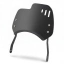 Parabrezza Universale per Moto per Faro Rotondo da 6 a 8 Pollici Schermo in Alluminio e Supporto in Acciaio Inossidabile Protezione dal Vento 1