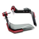 Parafango Universale per Manubrio di Moto, Scooter e Bicicletta Elettrica con Protezione per Leleve dei Freni e Rinforzo in Alluminio, Varianti di Colore 3