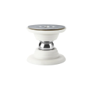 Paragem de portas magnética em silicone 53 x 46 mm Aço inoxidável Amortecedor de impacto Montagem adesiva ou parafusada Batente de mola Bloqueio de porta 11