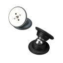 Paragem de portas magnética em silicone 53 x 46 mm Aço inoxidável Amortecedor de impacto Montagem adesiva ou parafusada Batente de mola 5