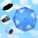 Parapluie avec motif ciel clair 2