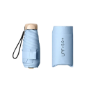 Parapluie pliant mini pour femme de 52 cm Parapluie de voyage compact pour sac à main Parapluie léger pour protection contre la pluie Accessoire stylé 4