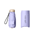 Parapluie pliant mini pour femme de 52 cm Parapluie de voyage compact pour sac à main Parapluie léger pour protection contre la pluie Accessoire stylé 7